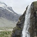 der Wasserfall an den Chalbermatten, oberhalb von Zmutt