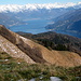 panorama cartolina del lago di Como
