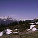 Panorama dall'Alpe di Carì verso O: in fondo la zona del Passo del S.Gottardo
