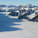 Blick hinunter zum Klöntalersee