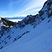 Es liegt reichlich Schnee, aber das Spuren hält sich gut in Grenzen.