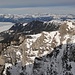 Blick Richtung Norden vom Montalin - Der Nebel ist auf dem Vormarsch