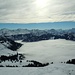 Schweizer Bergwelt zwischen Nebel und Eiswolken