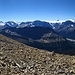 Panorama. In der Mitte das Columbia Icefield und Mount Columbia. Leider kann ich nicht alle benennen ;-).