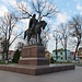 die Statue von Danylo Romanovych