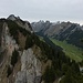 Auf dem Gratrücken der Alp Wis