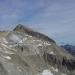 Der Pizzo Pesciora 3120m. Gut zu sehen, der erbärmliche Rest des Gletschers.