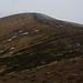 Rückblick auf die Говерла (Hoverla; 2060,8m) beim Abstieg über die blaue, etwas steilere Route als der Normalweg.