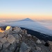 der lange und eindrucksvolle Schatten des Pico del Teide