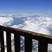 an der Cappana Margherita - wer Tiefblicke mag: unmittelbar am Geländer beginnt die Monte-Rosa-Ostwand