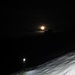 Kurz vor der Passhöhe der Ruosalper Chulm. Der Mond erzeugte eine tolle Stimmung, die die Kamera leider nicht wiedergeben kann.