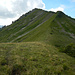 Vom Guntensattel (1.690m) gehts nun über den NO-Grat hinauf zum Guntenkopf (1.811m)