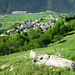 Blick von der Mittla Suon auf Ausserberg