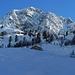 Baita di Crest superiore e Monte Mars
