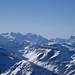 Blick Richtung SW mit den bekannten Zentralschweizer Gipfeln zwischen Reuss- und Meiental