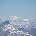 Mont Blanc hinter der Becs des Bosson.