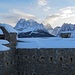 Festung Mitterberg vor der Sonnenuhr