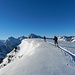 Ankommen auf dem Gipfel - und in der Schneeschuh- und Skitouren-Saison
