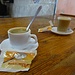 Schlusskaffee nach der Wanderung "Roque de Taborno"