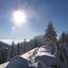 Der Winterzauber auf dem Riesenberg .....