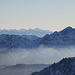 Stubaier, Hinteres Sonnwendjoch im Vordergrund