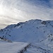Blick übers Tulfeinjöchjl hinauf zum Glungezer - zum ohne Ski gehen zuviel Schnee um mit den Skiern zu gehen zuwenig Schnee