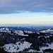 Blick ins Unterland vom Gulmen Gipfel