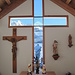 Kapelle auf Saflischmatte mit interessantem Glaskreuz