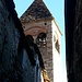 Il campanile della Chiesa  di S. Gottardo del sec. XIV
