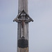 Kruzifix am Gipfelkreuz mit 3 Querbalken. Mehr Kreuz geht selbst in Itaien nicht..