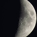Dafür gibt es heute wieder einen schönen, kraterreichen Mond:-)<br /><br />La luna invece oggi si mostra ancora una volta molto bella con molti crateri:-)