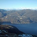 Panorama verso ovest e il Monte Rosa