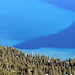 Detail of Lake Tahoe, it almost looks like the Caribbean 