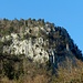 ... nach Oberdorf zurück; mit dem Rückblick zu den Felsen gegen s'Chänzeli
