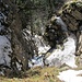 Blick zurück - hinunter