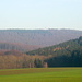 Blick von Süden (Zoom) zum Bröhn, dem höchsten Punkt des Deisterkamms, mit dem 25m hohen [http://www.hikr.org/gallery/photo1306583.html?post_id=73672#1 Annaturm] 