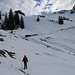 ....tragfähige Schneedecke, perfekt für einen kraftschonenden Aufstieg. [u Esther58] hier unterwegs Richtung Sattlerhütte