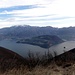 Dalla Punta Alta vista sul lago e su Montisola.
