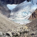 Glacier et lac Piedras Blancas
