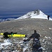 Auf dem Weg zurück zum Surenjoch - Im Hintergrund der Piz Sardona