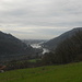 Heidelberg ist zu sehen unterhalb vom Köpfel