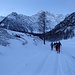 thirteen ski-alpinist in white....