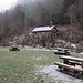 Die baufällige Kapelle Bad Boll ( 620m )