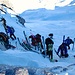 Viel Betrieb am Skidepot