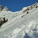 Manque de neige dans le versant S du Grammont