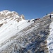 kurz vor der Nördlinger Hütte; ein idealer Tag für einen Besuch auf der Reitherspitze