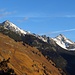 Die höheren Berge der Hinterhornbachkette zeigen sich in Weiß, aber viel ist es nicht.