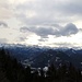 Panorama von der Lenggrieser Hütte ins Karwendel und Wetterstein