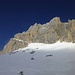 Gipfel mit Aufstiegsband