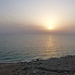 Sonnenaufgang über dem Toten Meer